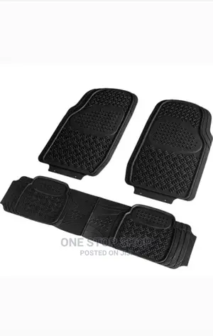 Heavy Duty Black or Grey 3pc Cojoined Mats