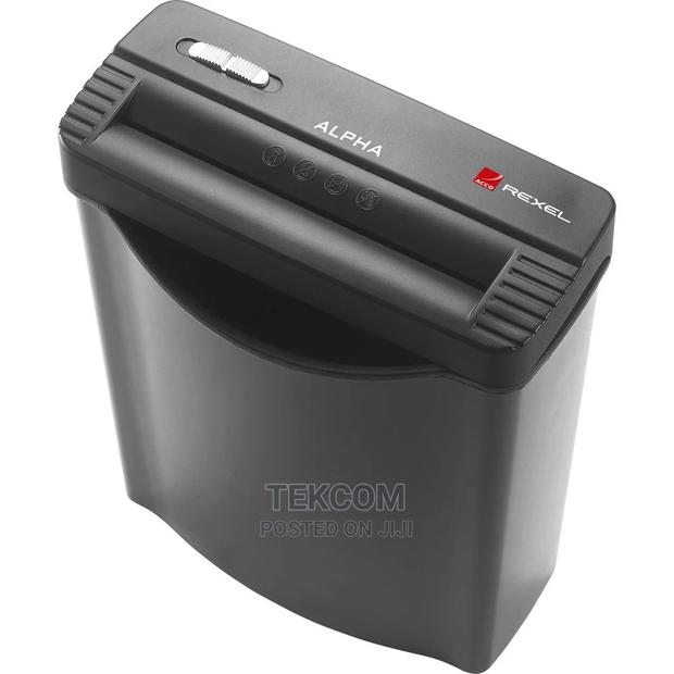 Rexel Alpha Home SC 7.2mm Strip Cut Shredder