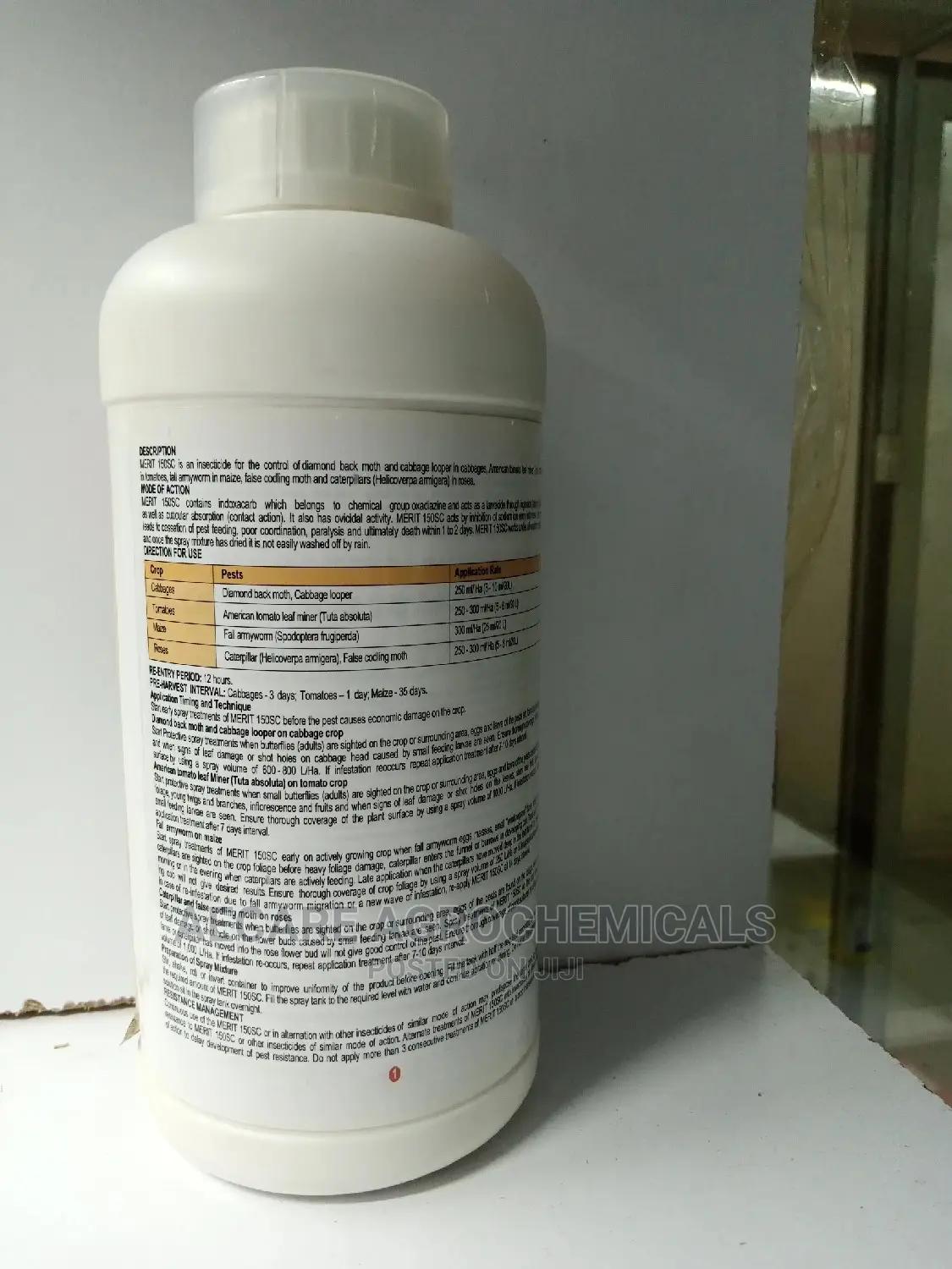 Merit 150 Sc Insecticide 1litre