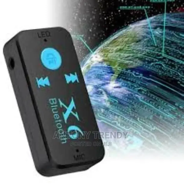 Mini Portable Design X6 Auto Car Bluetooth Aux Adapter Supp