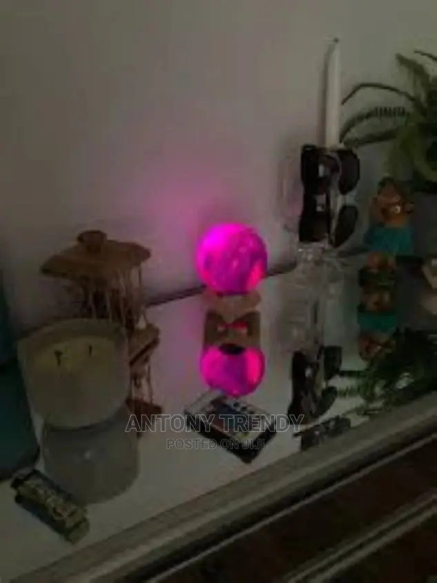 Galaxy Moon Lamp - Hanging 5.9 Inch Star Night Light for Kid