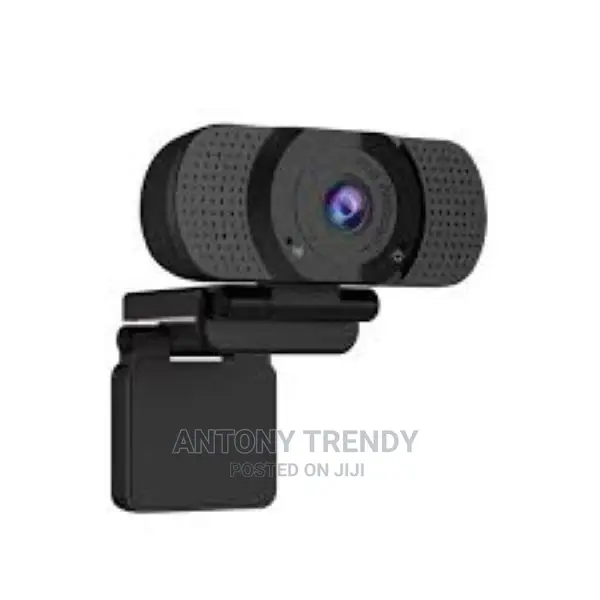 Webcam With Mic, 1080P HD With Auto Light Correction
