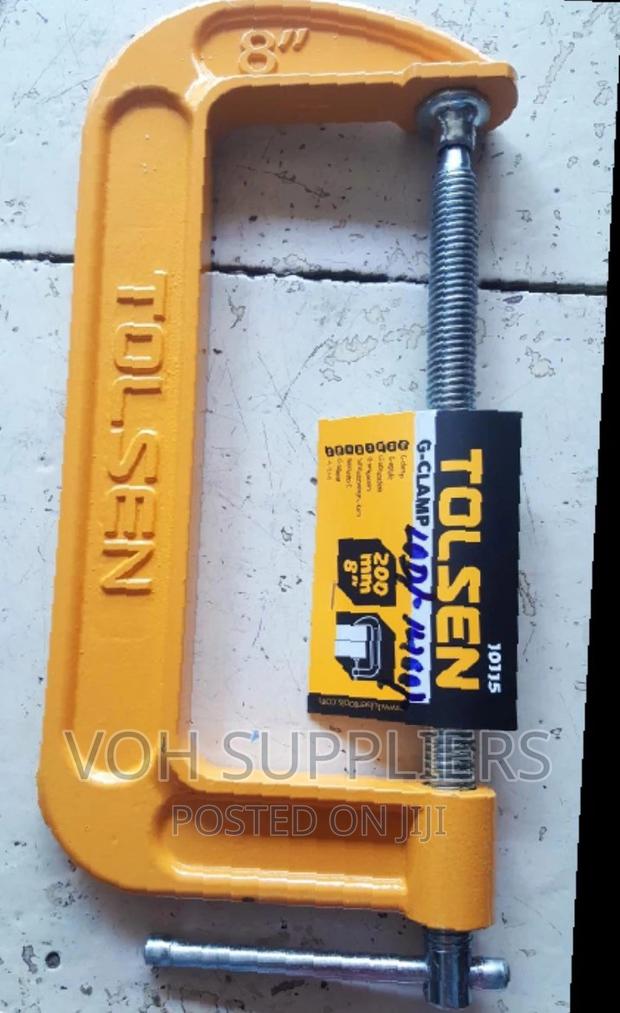 Tolsen G Clamp 8" - main view