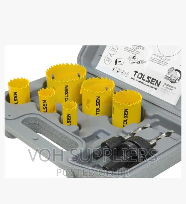 9pcs Bi-Metal Hole Saw Set - thumbnail 2