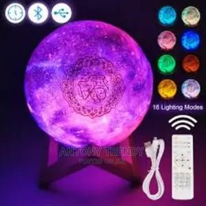 16 Colors 3D Print Star Moon Lamp Colorful Change Touch Home