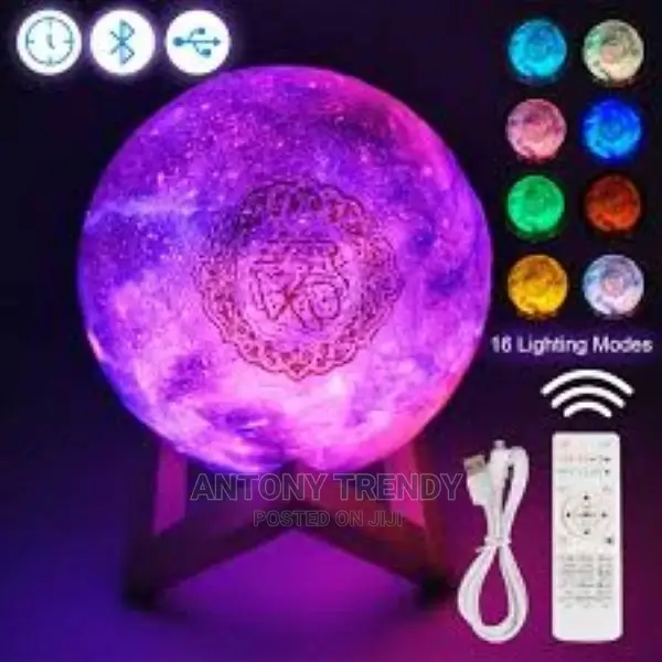 16 Colors 3D Print Star Moon Lamp Colorful Change Touch Home