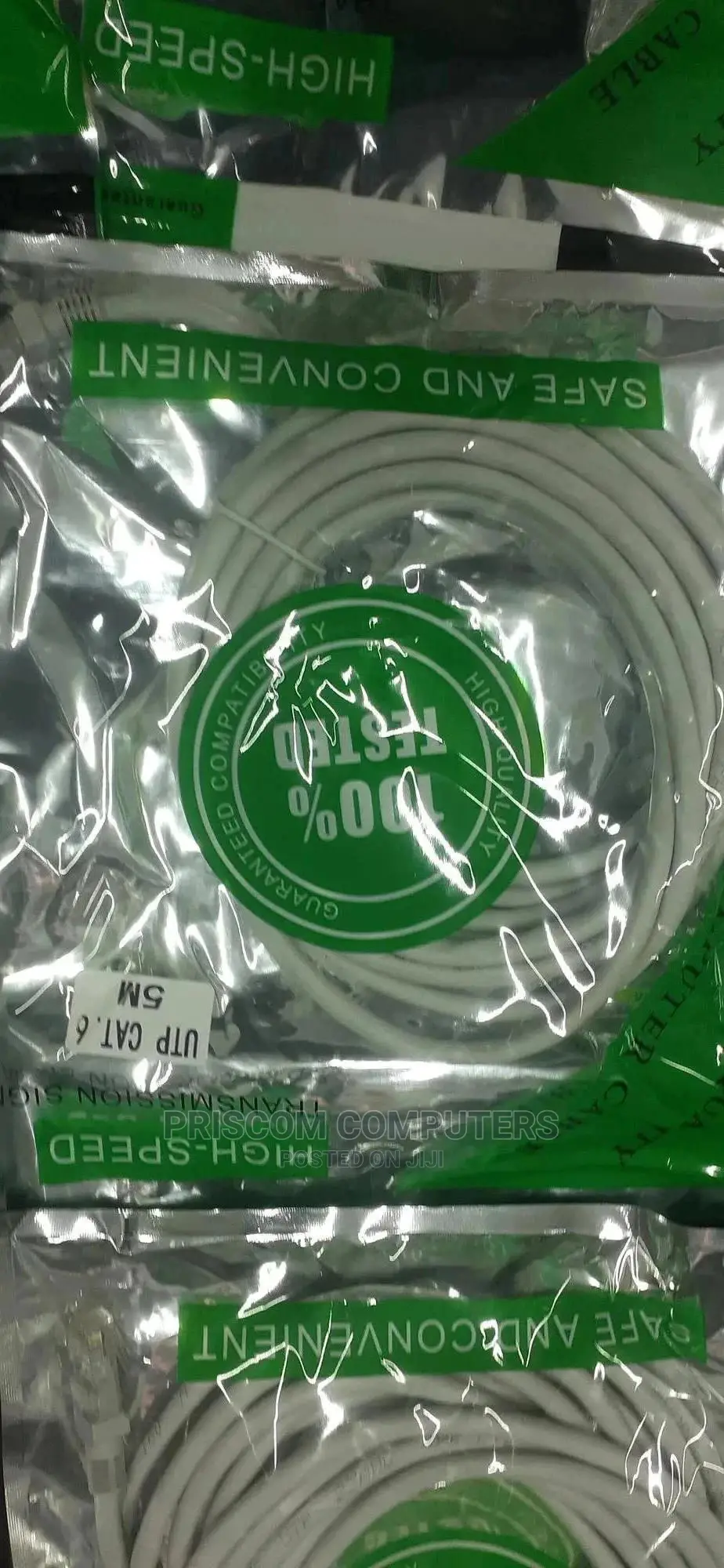 Cat 6 Ethernet Cable - 1.5m, 3M, 5M,10M, 20M