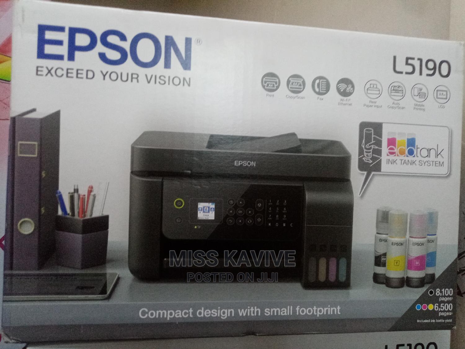 Epson L5190 in Nairobi Central Printers & Scanners, Kavive Musyima