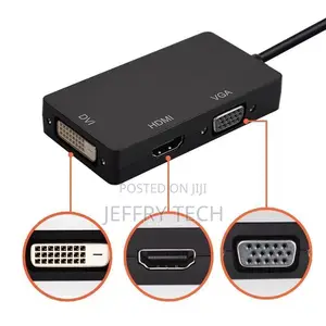 Mini Display Port/Dp to VGA/HDMI/DVI Adapter for Macbook Pro