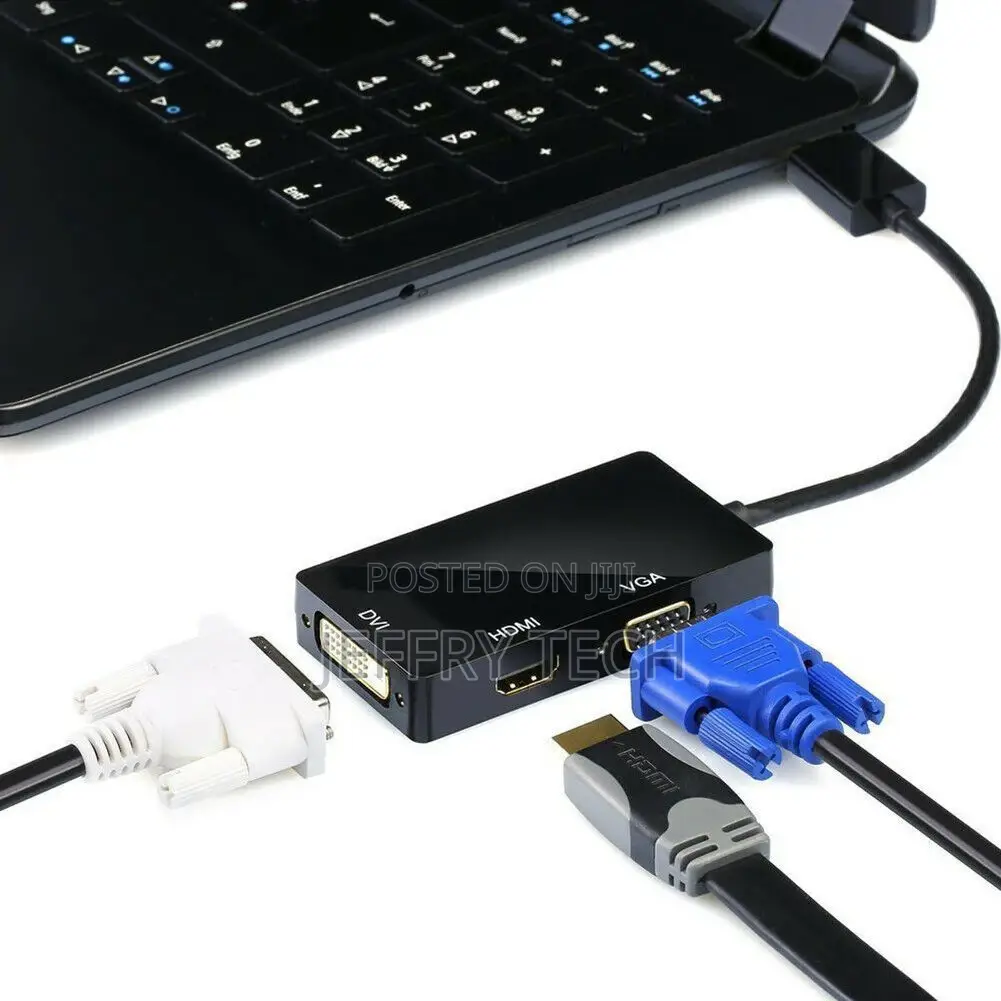 Mini Display Port/Dp to VGA/HDMI/DVI Adapter for Macbook Pro