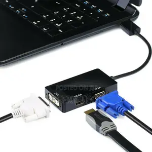 Mini Display Port/Dp to VGA/HDMI/DVI Adapter for Macbook Pro