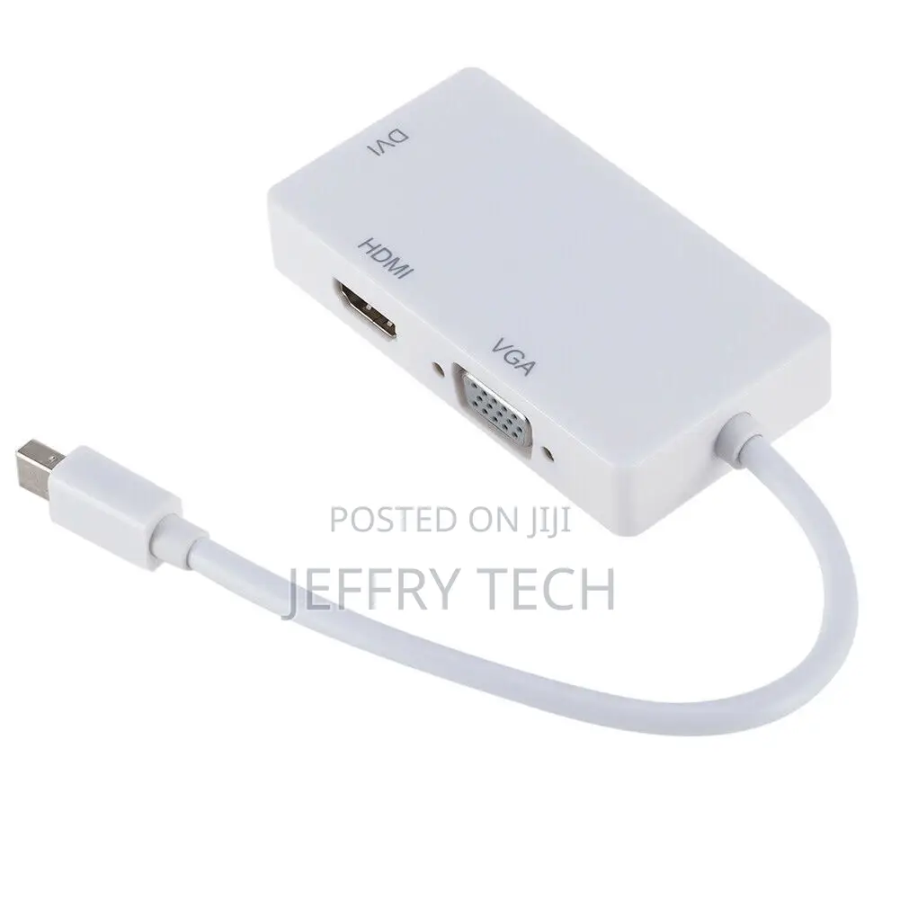 Mini Display Port/Dp to VGA/HDMI/DVI Adapter for Macbook Pro