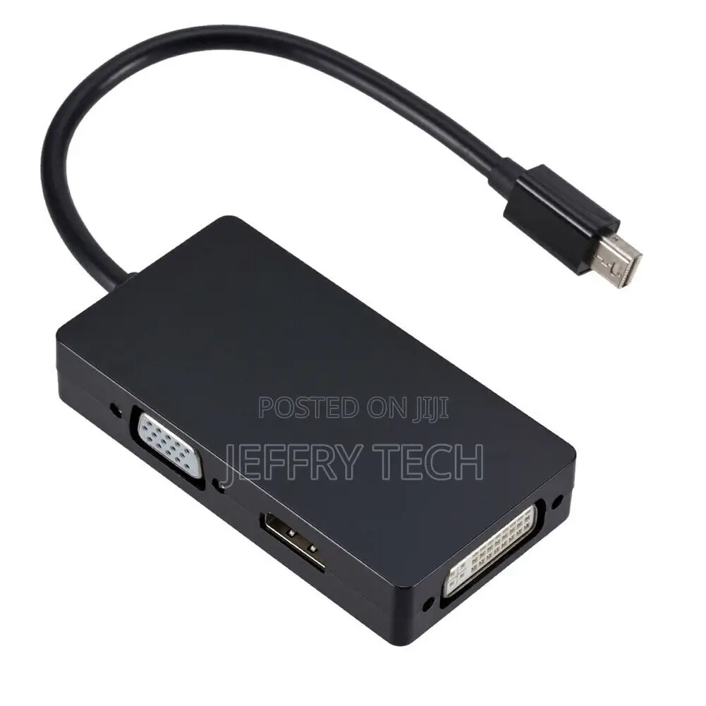Mini Display Port/Dp to VGA/HDMI/DVI Adapter for Macbook Pro