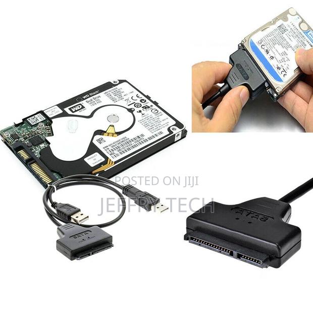External PC SSD Hard Disk Drive Adapter USB to SATA 2.5" Con - thumbnail 7