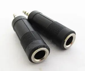 1/8" 3.5mm Stereo Male to 1/4" 6.35mm Stereo Female Audio Ad