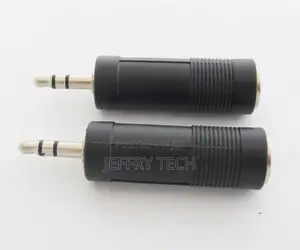 1/8" 3.5mm Stereo Male to 1/4" 6.35mm Stereo Female Audio Ad
