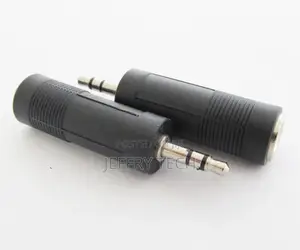 1/8" 3.5mm Stereo Male to 1/4" 6.35mm Stereo Female Audio Ad