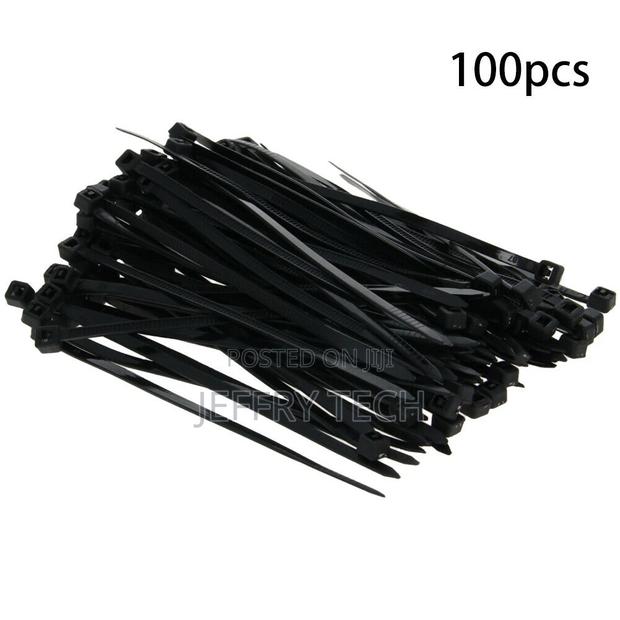 100pcs 100mm Width Cable Ties Zip Wire Fasten Wrap Self Lock