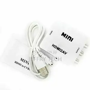 Digital HDMI to RCA Composite Video Audio AV CVBS Adapter Co