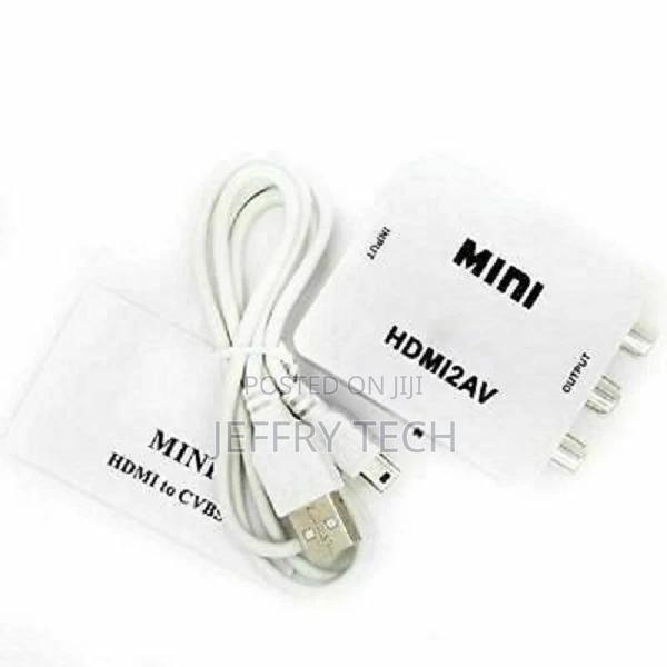 Digital HDMI to RCA Composite Video Audio AV CVBS Adapter Co