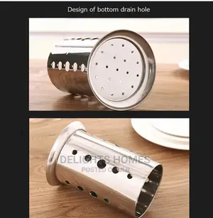 *Stainless Steel Spoon Holder