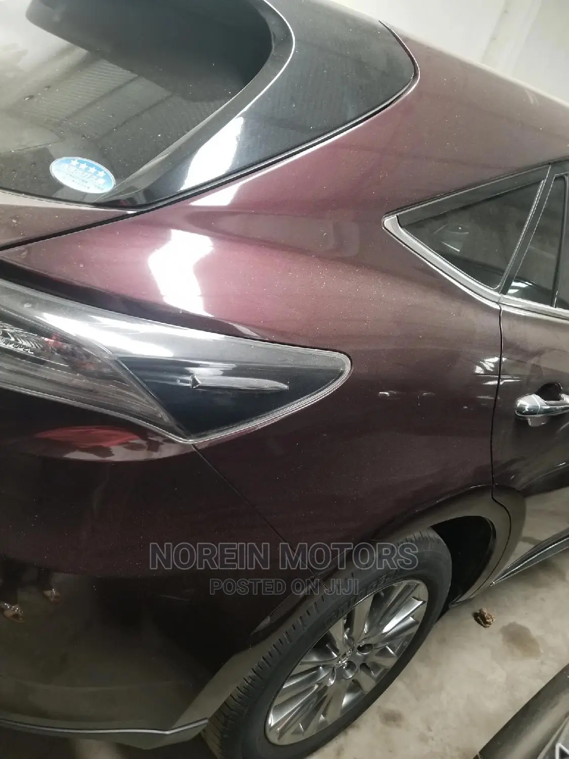 Toyota Harrier 2015 Purple
