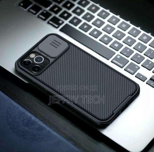 Nillkin Camshield Pro Case for iPhone 12 Pro Max - Black - thumbnail 2
