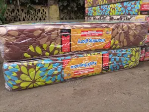 Multi-Colored Morning Glory Mattresses. HD Quilted 8" Thick.