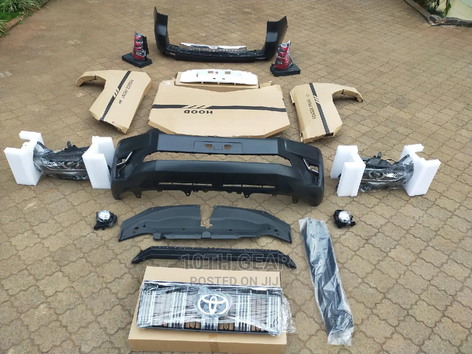 Prado Facelift Bodykit High Grade Brand