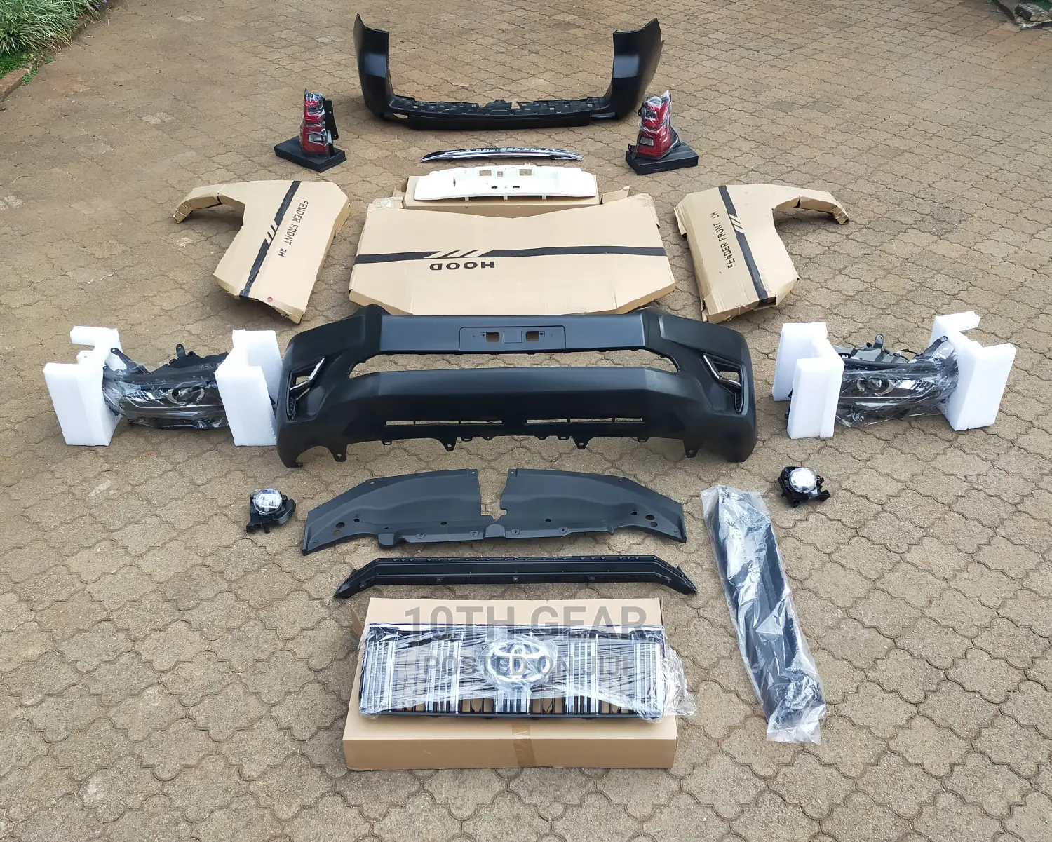 Prado Facelift Bodykit High Grade Brand