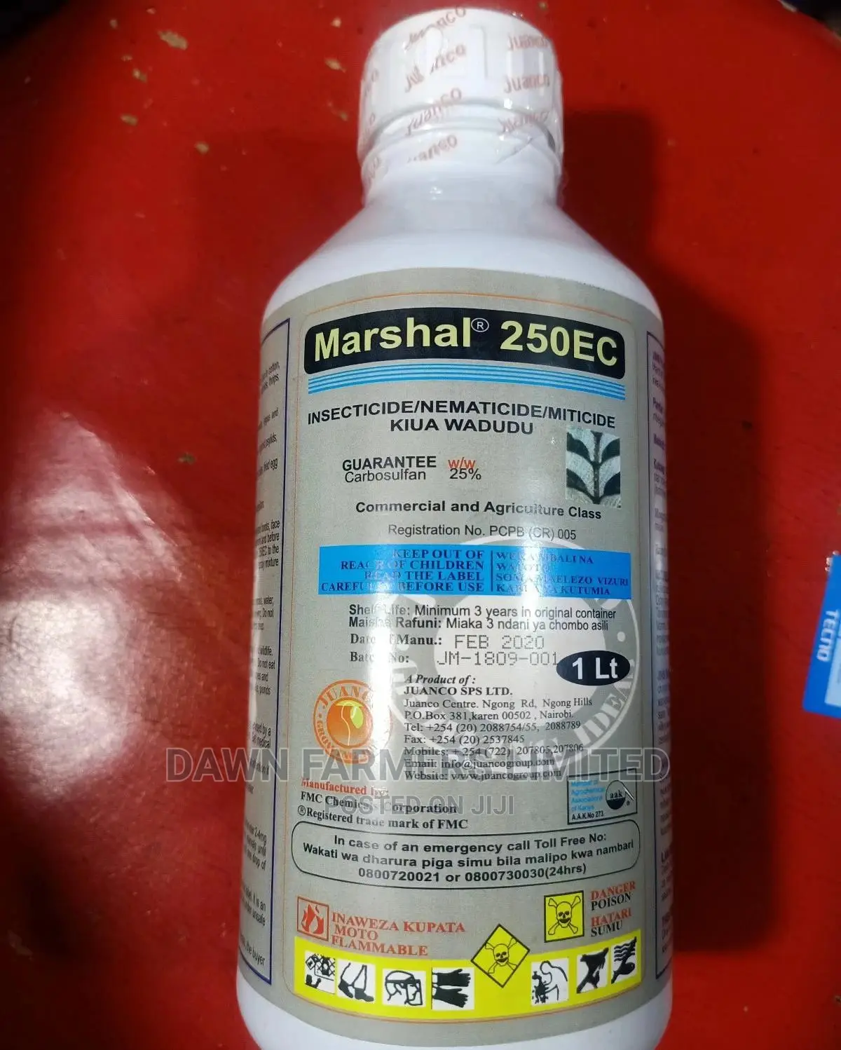 Marshal 250ec 1lt
