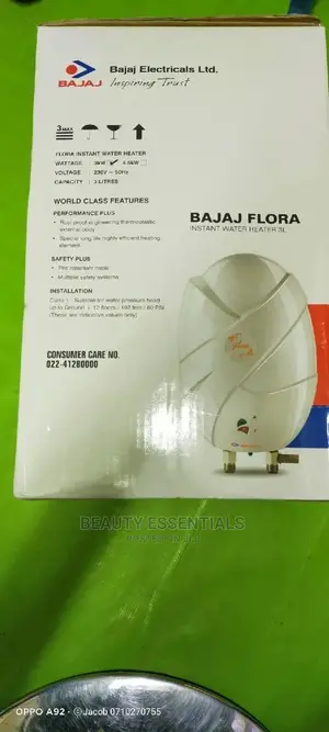 Bajaj Water Heater 3 L
