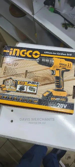 Ingco Cordless 20 v Drill J