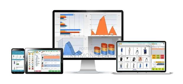 Garment POS Billing Software - main view