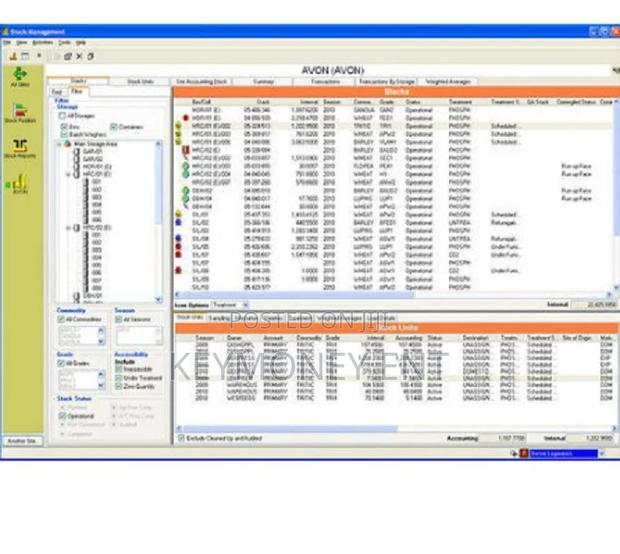 Cloud-Based Cereals and Food Grains POS Software - main view