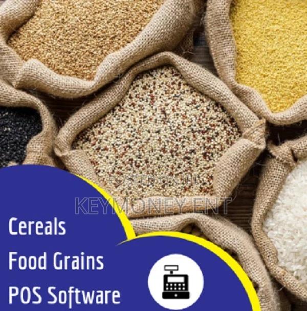 Cereals and Food Grains POS Software - main view