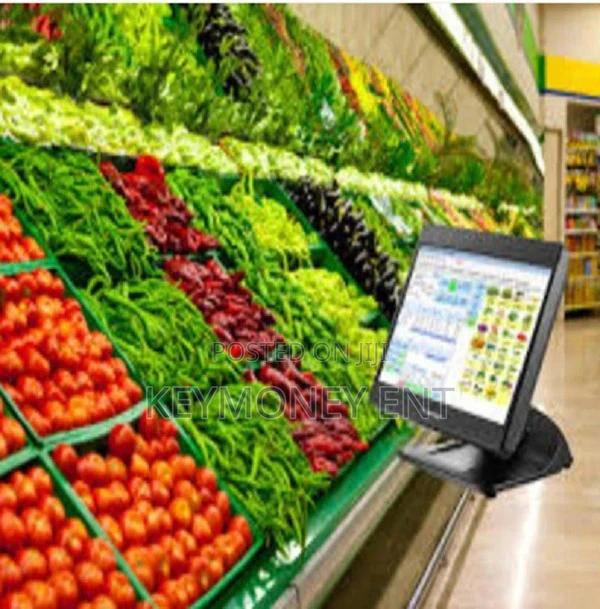 Vegetables Shop Billing Software - main view