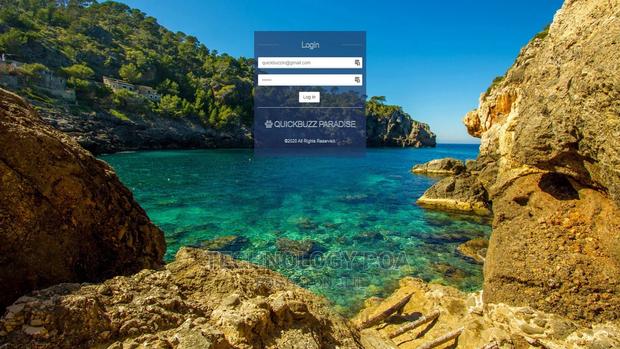 Hotel Management System - main view