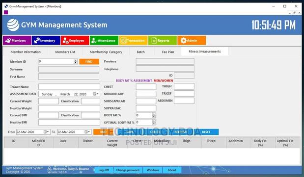 Gym Management System - thumbnail 3
