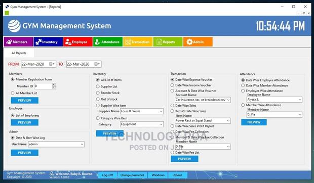 Gym Management System - thumbnail 6