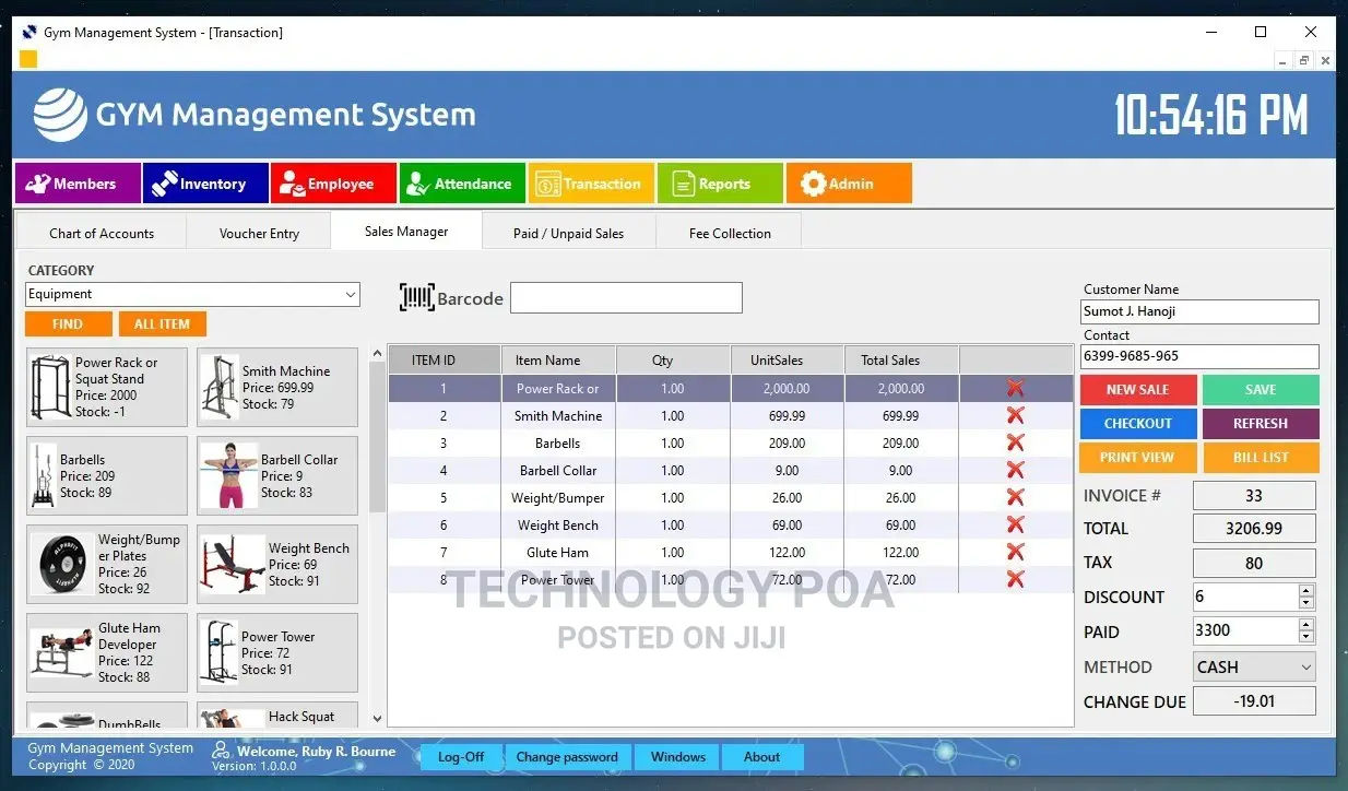 Gym Management System