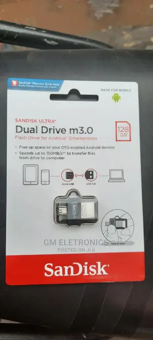 128 Gb Usb-Micro Usb OTG Drive.