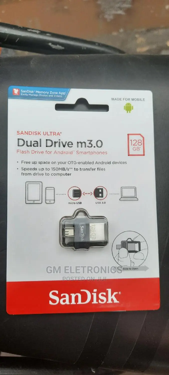 128 Gb Usb-Micro Usb OTG Drive.