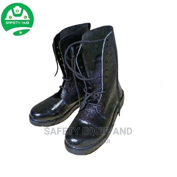 Leather Security Boots for Sale in Kenya - main view