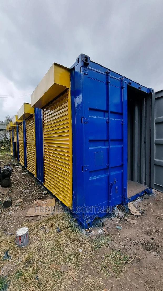 40ft Container Partitioning to Stalls - main view