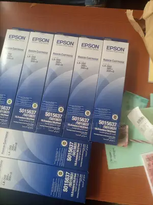 Epson Ribbon Catridge Lx 350 Black for Dotmatrix Printer