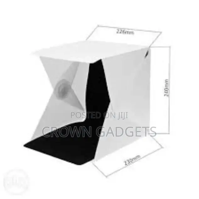 Photo Studio Box With LED Light 20cm by 20cm