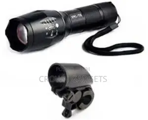 LED Rechargeable Tactical Flashlight T6 Torch 800 Lumens