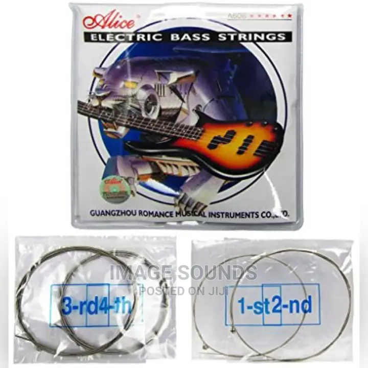Electric Bass Guitar Strings