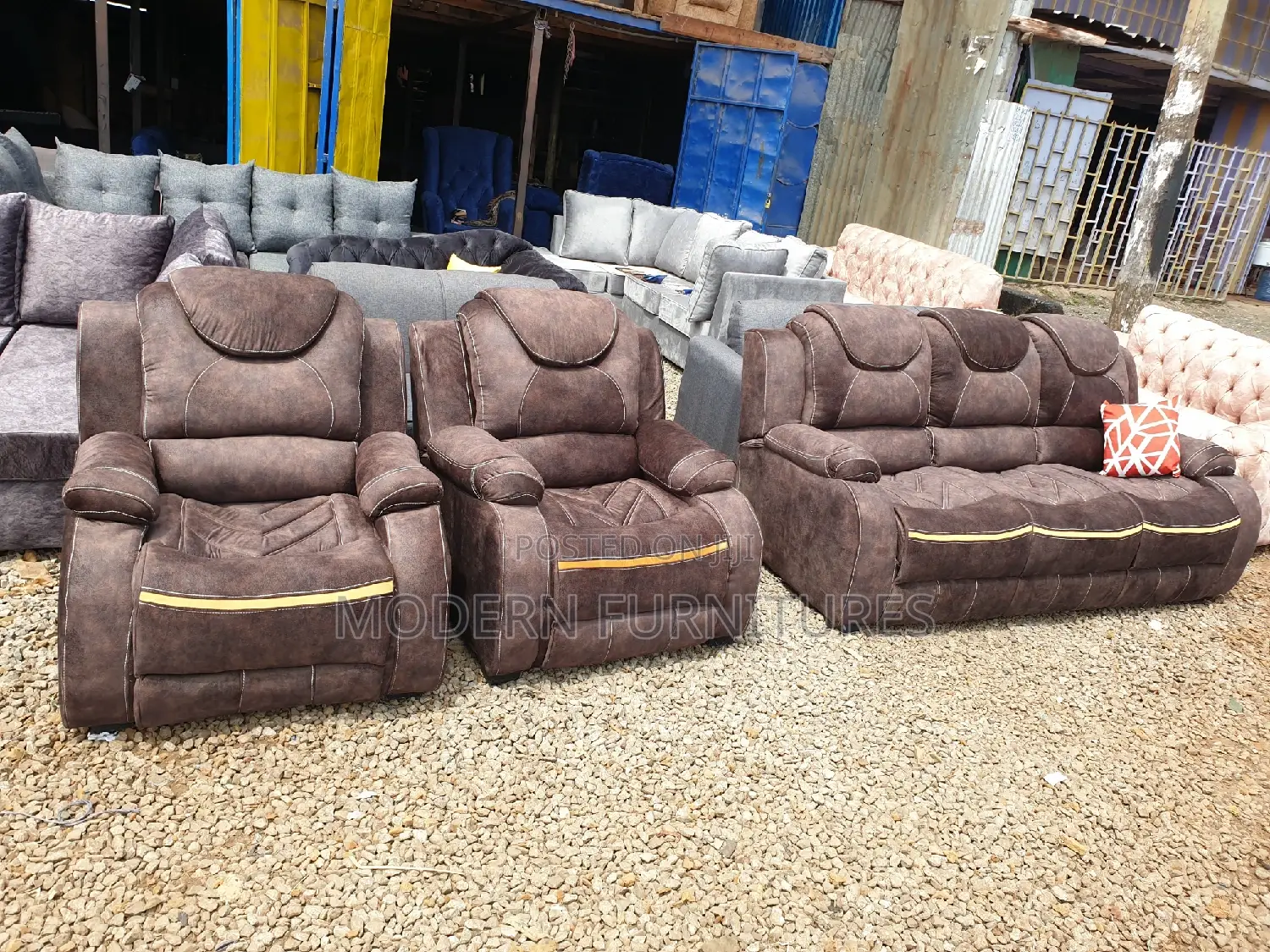 5 Seater Recliner